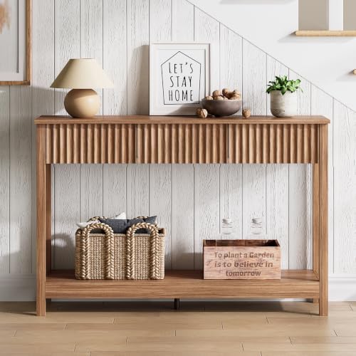 Treocho 47" Fluted Console Table by Treocho