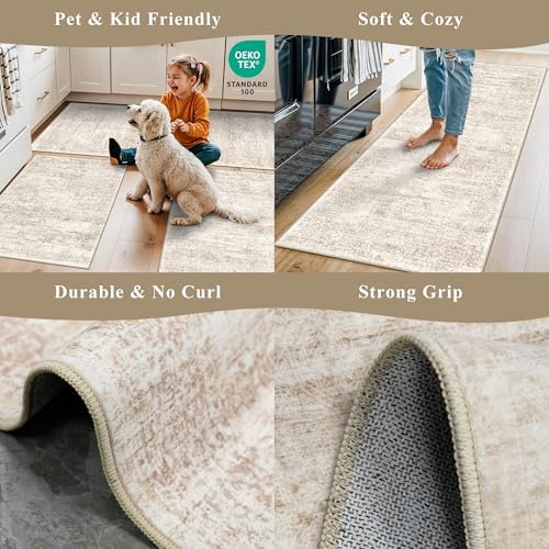 2x6 Runner Rug Hallway Washable, Non Slip - Image 5
