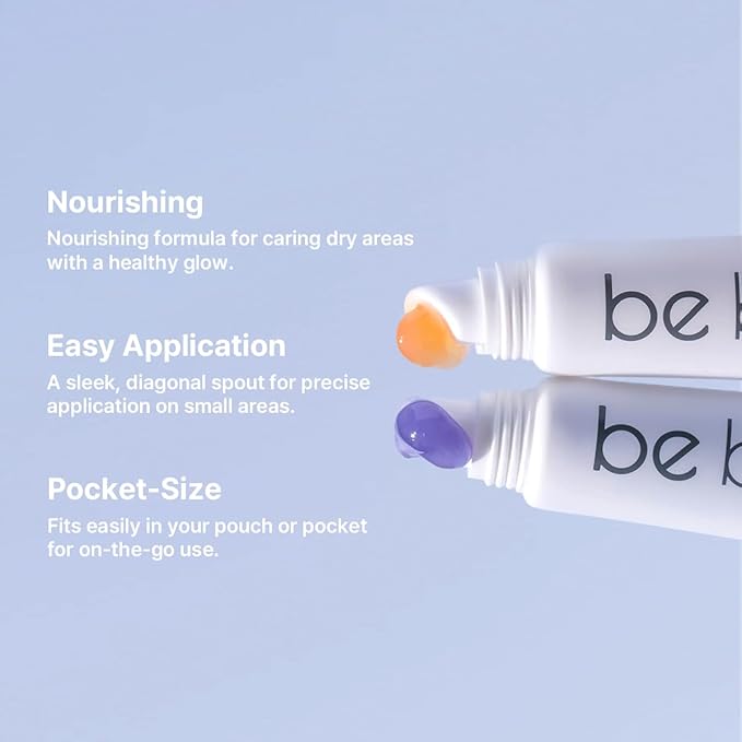 Total Care Balm Dual Pack - Berry Burst and Peachy Pleasure Nourishing Multi-Balm with Vitamin E for Moisturizing Lips, Nails, Elbows and Dry Skin (2 pc)