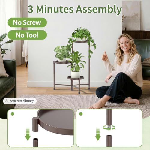 LASZOLA Plant Stand Indoor - Image 4