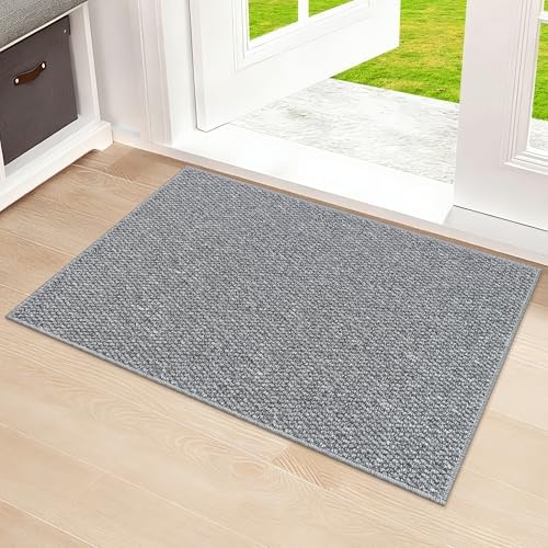 Ultra Thin Door Mat 20"x 32", Non-Slip Entrance Rugs by SharpWeaRug