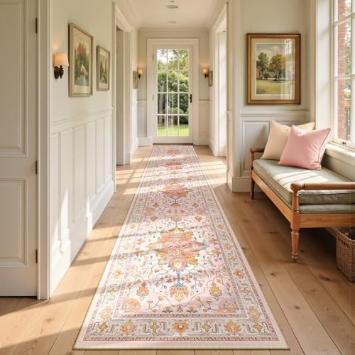 RELEANY Washable Area Rug, Runner 2'6"x14' by RELEANY