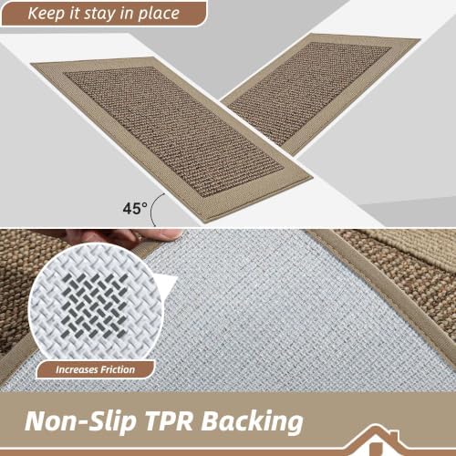 BEQHAUSE Indoor Door Mat 20" x 48", Dirt Trapper Door Mats - Image 4