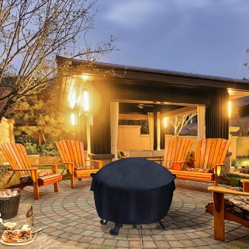 Velfree41-44inch Fire Pit Cover Round - Image 7
