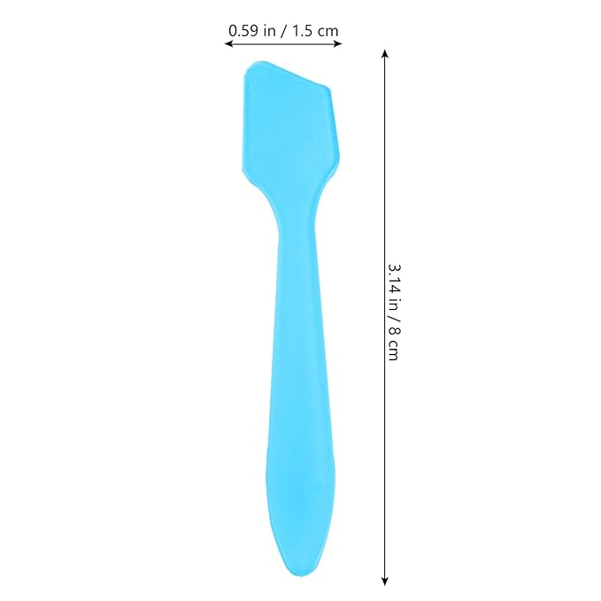 Beaupretty Cosmetic Spatula Stick 150pcs Cosmetic Spatula Plastic Stir Stick Makeup Skin Care Facial Cream Spatula Mud Stirring Rods for Mixing Resin Epoxy Cosmetic Paints DIY Crafts Making