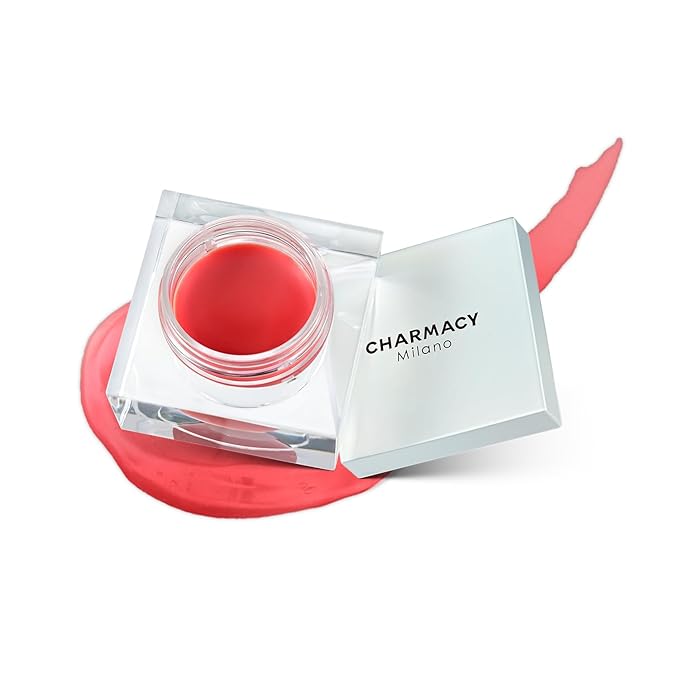 CHARMACY Magic Color Lip & Cheek Balm, PH Color Changing Blusher for Cheeks, Long Lasting Moisturizing Multi Use cream Waterproof Blush Makeup, POMEGRANATE JUICE (#05)