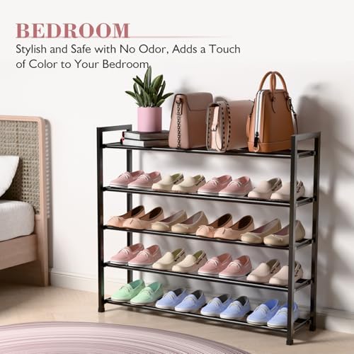Bumusty 5 Tier Expandable Shoe Rack - Image 6