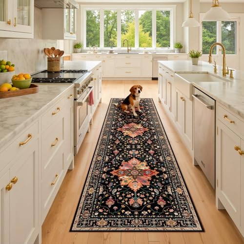 RELEANY Washable Area Rug, Runner 2'6"x8' by RELEANY