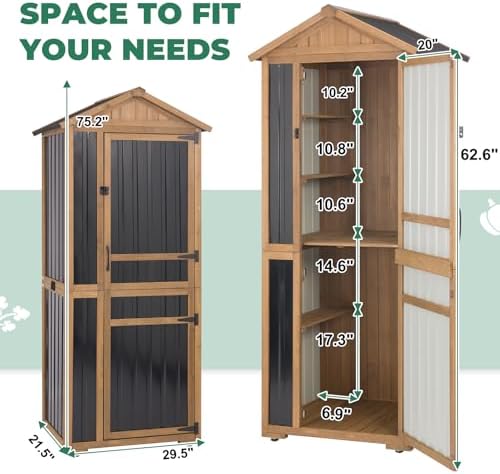 Large Outdoor Storage Cabinet - Image 4