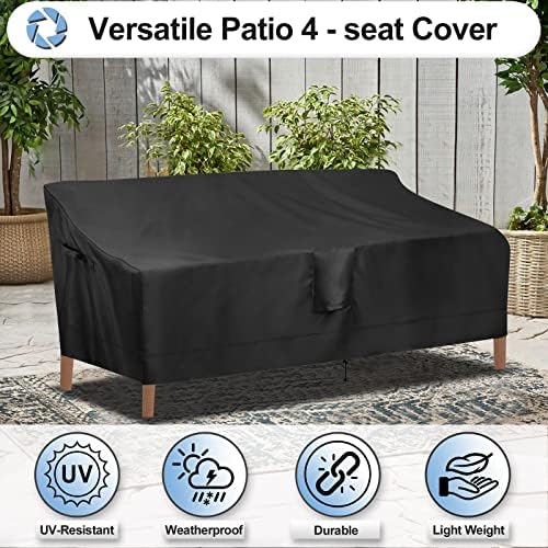 OutdoorLines Outdoor Waterproof Loveseat Couch Cover - Image 4