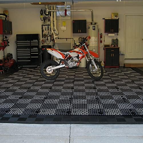 12 Pack Interlocking Floor Tiles 11.8" x 11.8" Interlocking Rubber Floor Mat - Image 7