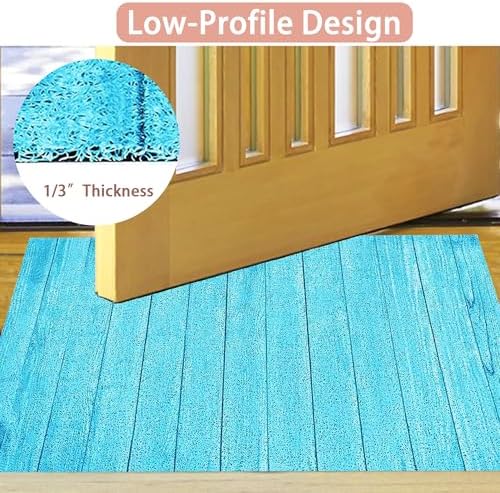 Darkyazi Colorful Door Mat 23.6" x 35.4" Waterproof and Stain-Resistant Front - Image 4