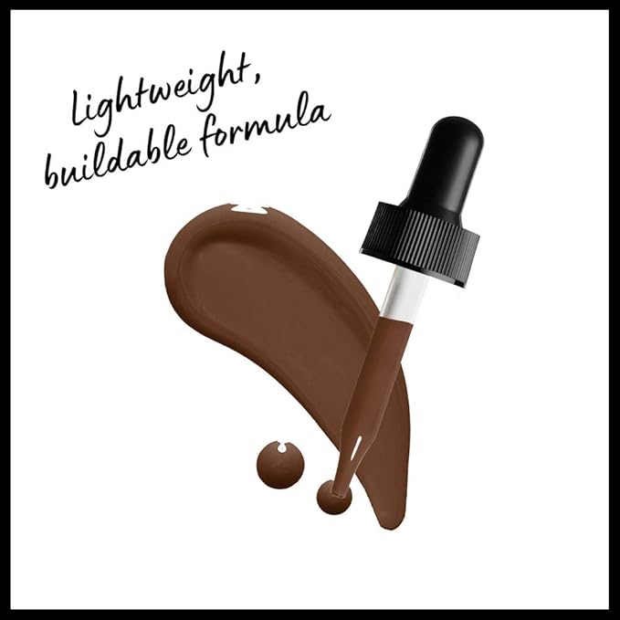 NYX PROFESSIONAL MAKEUP Total Control Pro Drop Foundation, Skin-True Buildable Coverage - Deep (Pack of 2)