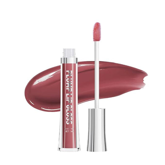 ibcccndc Lip Plumper gloss,Natural Lip Plumper,High Shine Lip Plumper,Lip Enhancer for Fuller,Sexy Lip Gloss,Shiny Lip Gloss For Girls and Women (3)