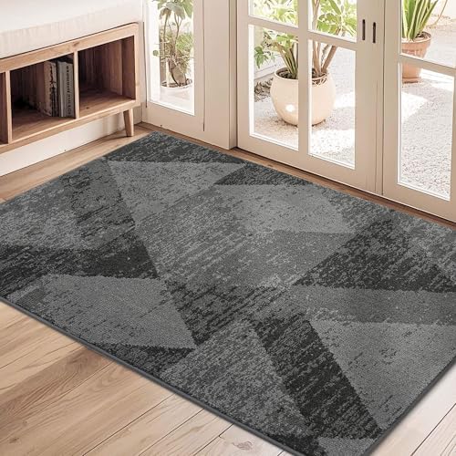 COSY HOMEER Entryway Rugs Doormat 32"x48", Non-Slip Absorbent Door Mat by COSYHOMEER