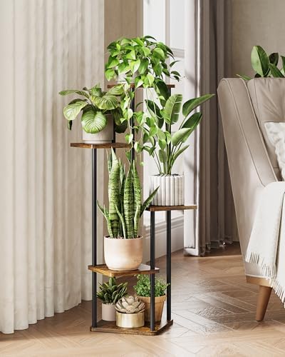 GENTINGBRO Tall Plant Stand Indoor 5 Tiered Plant Shelf - Image 6