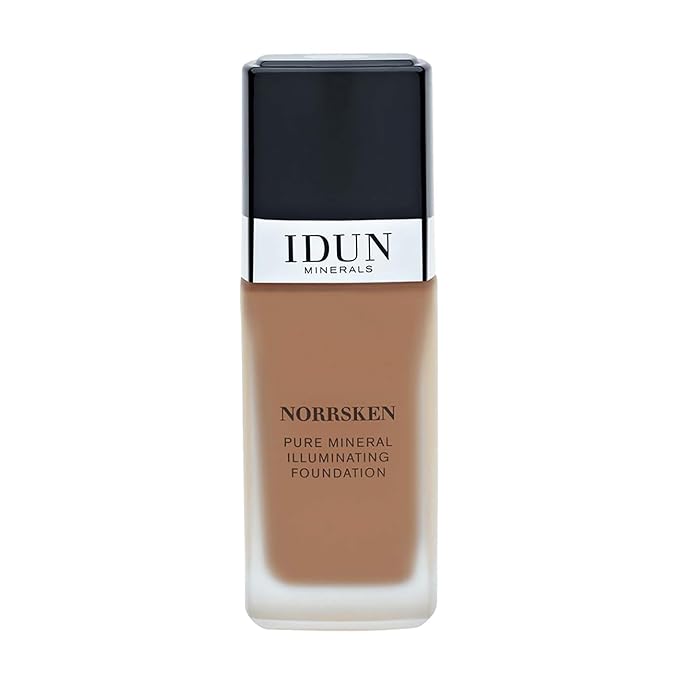 Liquid Norrsken Foundation - Silky Smooth Coverage - Luminous, Dewy Finish for Dry and Dull Skin - Water Resistant and Vegan Makeup - 221 Ragnhild - Warm Light Brown - 1.01 oz