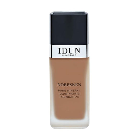 Liquid Norrsken Foundation - Silky Smooth Coverage - Luminous, Dewy Finish for Dry and Dull Skin - Water Resistant and Vegan Makeup - 221 Ragnhild - Warm Light Brown - 1.01 oz
