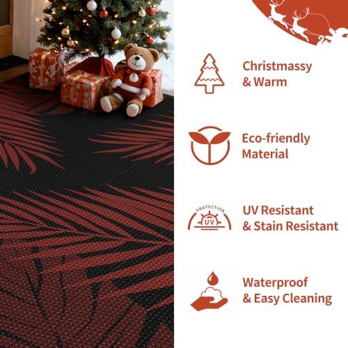 GENIMO Outdoor Rug, Waterproof Plastic Rugs - Image 6