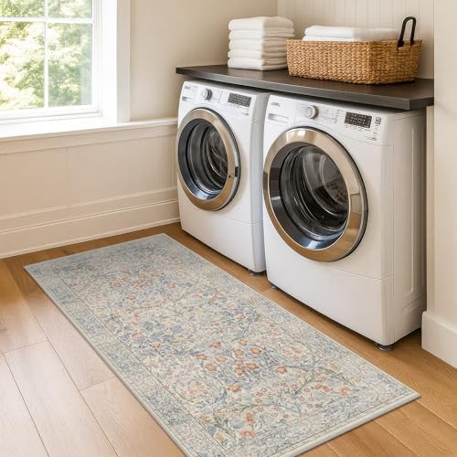 Hazo Haus Washable Bathroom Runner Rug 2x5, Non Slip Runner - Image 3
