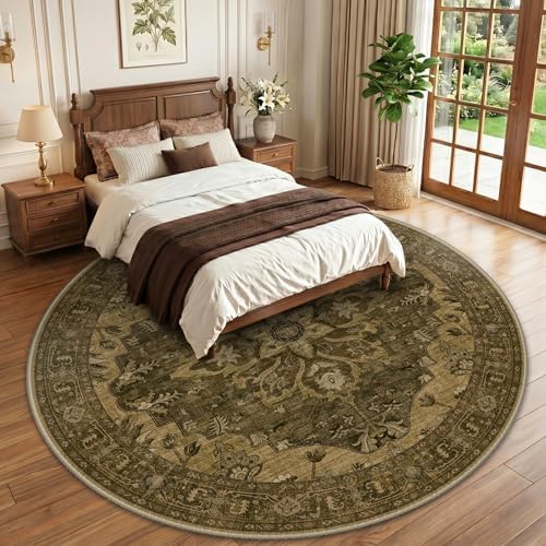 RELEANY Washable Area Rug, Round 10ft - Image 2