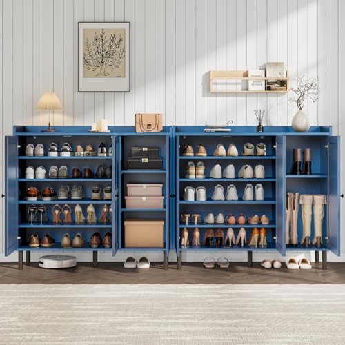 ONBRILL Shoe Cabinet with 3 Doors & Adjustable Shelves - Image 5