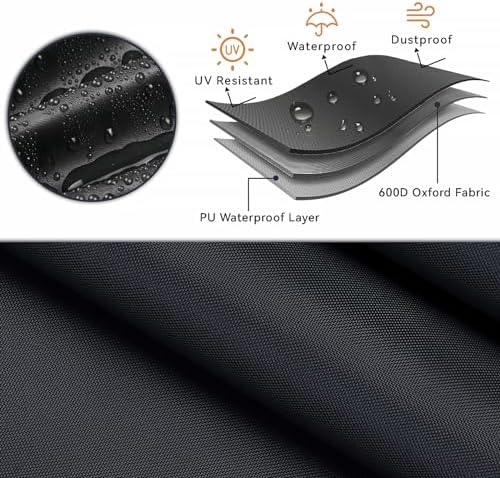 Patio Waterproof Bistro Set Bar Table Cover - Image 2