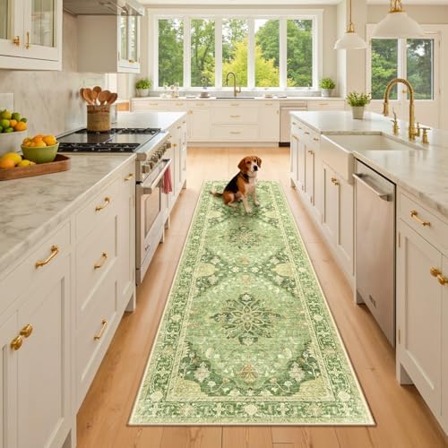 RELEANY Washable Area Rug, Runner 2'x8' by RELEANY