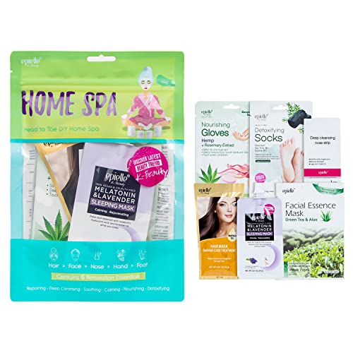 Skincare Beauty Kit | Korean Beauty | 6-Piece Home Spa Kit | Gift Set, Beauty Gift, Spa Day | Korean Skincare
