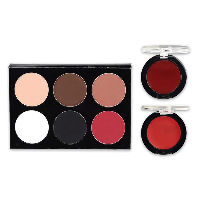 Mehron Makeup All-Pro StarBlend Cake Kit (Dark)
