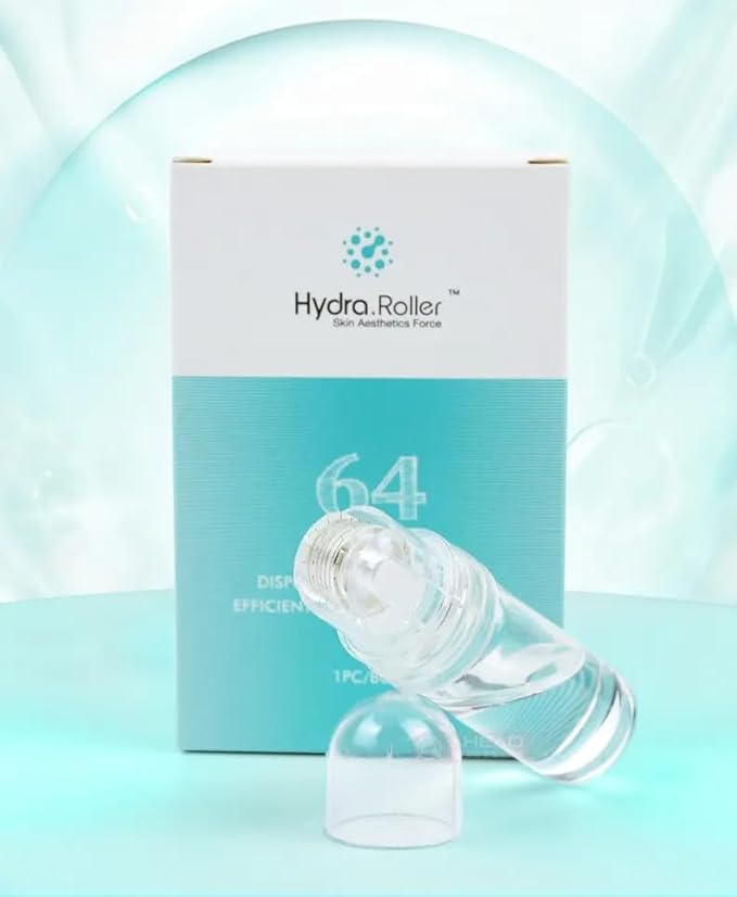 Plus Derma Hydra Roller Skin Roller and Serum Applicator for Home Use