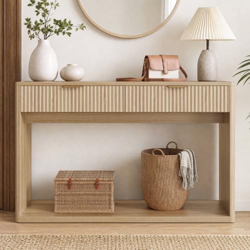 IRONCK 47" Fluted Console Table - Image 5