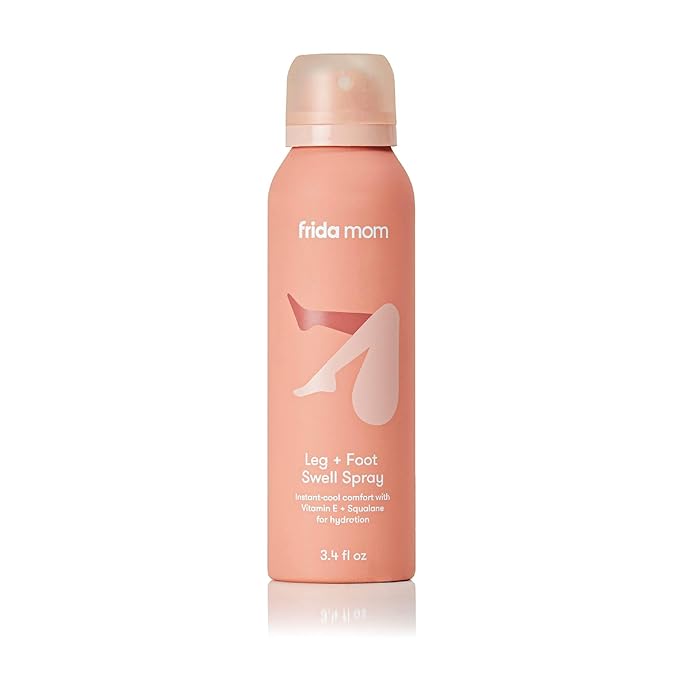 Frida Mom Foot Spray for Muscle Relief and Swelling of Leg and Foot, Pregnancy Must Haves, 3.4oz