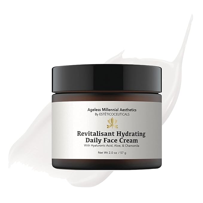 Ageless Millennial Aesthetics - Days Skin Care Gift Box - 1 Exfoliating Coconut Scrub - 2.0oz, 1 Pro-C Illuminating Antioxidant Serum - 1.0oz, and 1 Revitalisant Hydrating Cream - 2.0oz