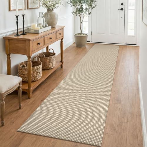 KOZYFLY Runners for Hallways 2x8 ft Washable Kitchen Runner Non Slip Rubber by KOZYFLY