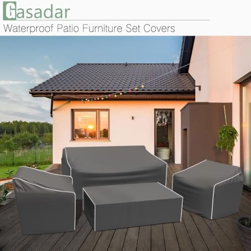 Gasadar Patio Furniture Covers 4-Piece Set - Image 7