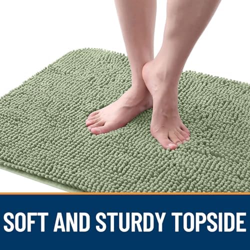 OLANLY Dog Door Mat for Muddy Paws 47x17, Super Absorbent Chenille Mud Mat - Image 4