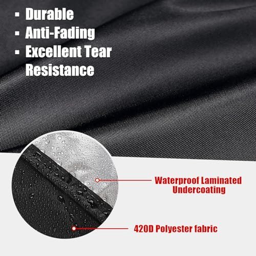 Single Burner Propane Stove Cover Fit - Image 3
