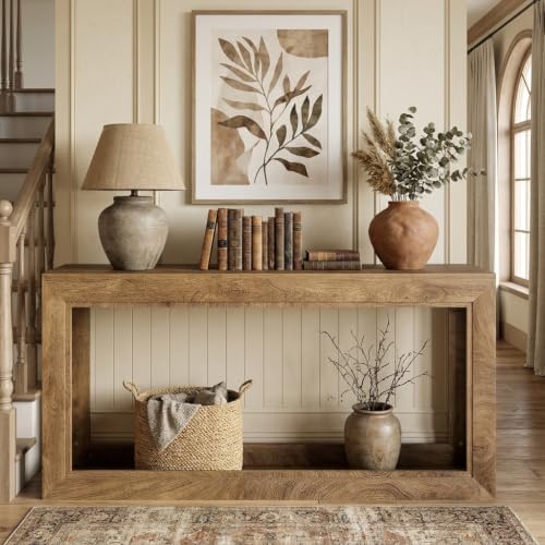 LITTLE TREE 63" Console Tables, Long Entryway Table, Modern Sofa Tables - Image 3