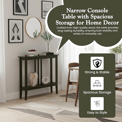 Kings Brand Narrow Console Table - Image 4