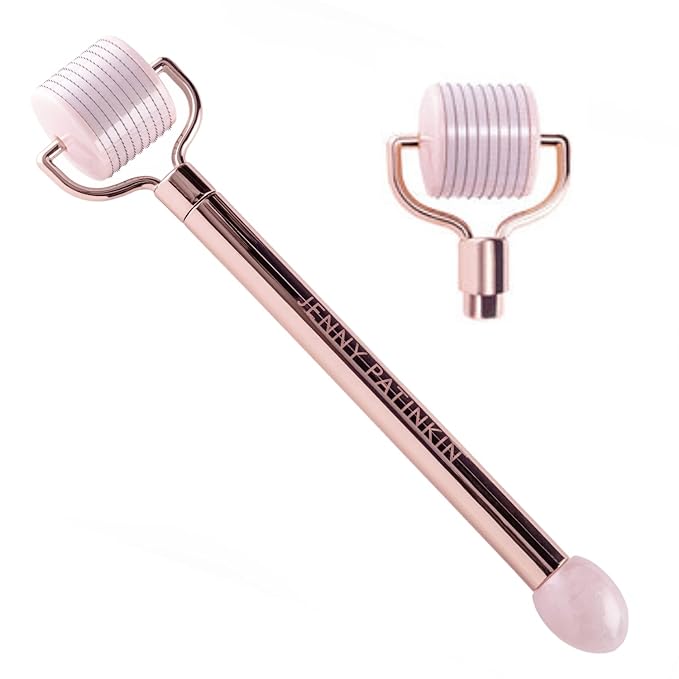 Rose On Rose Derma Roller by Jenny Patinkin