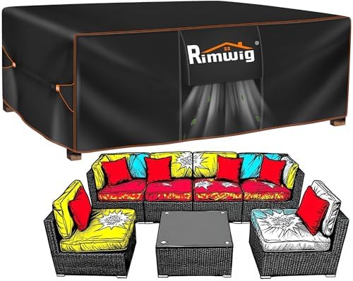 Patio Furniture Set Cover Outdoor Waterproof by Rimwig
