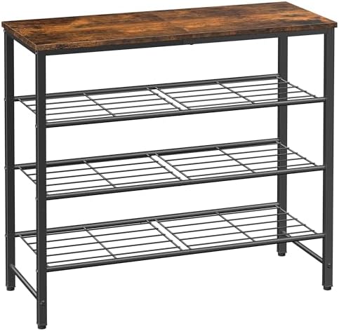 Kitsure Shoe Rack for Closet, Shoe Storage, 29.5" Wide by Kitsure