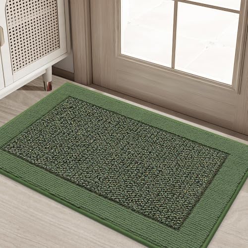 BEQHAUSE Indoor Door Mat 20" x 32", Dirt Trapper Door Mats by BEQHAUSE
