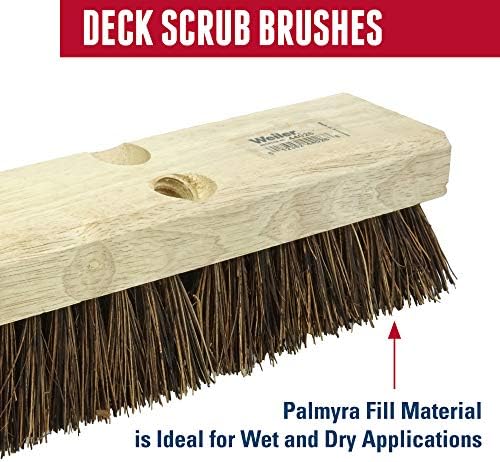 Weiler 44428 9" Block Size, 5 X 14 No. Of Rows, Wood Block, Palmyra Fill - Image 2