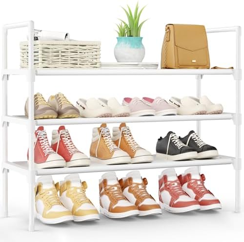 Kitsure Shoe Rack for Closet, Shoe Organizer, 27.6" Wide by Kitsure