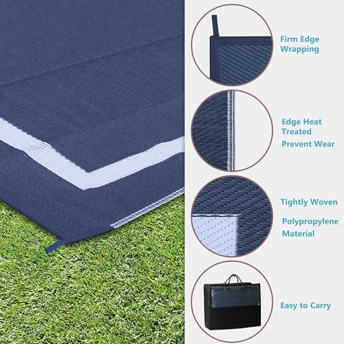 Ogrmar 6x9 FT Reversible Mats, Outdoor Rug - Image 3