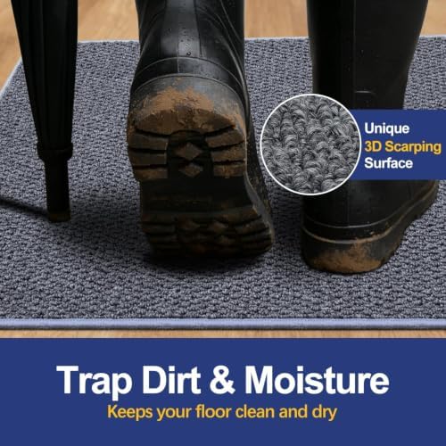 Dirt Trapping Door Mat 24"x36" - Image 2