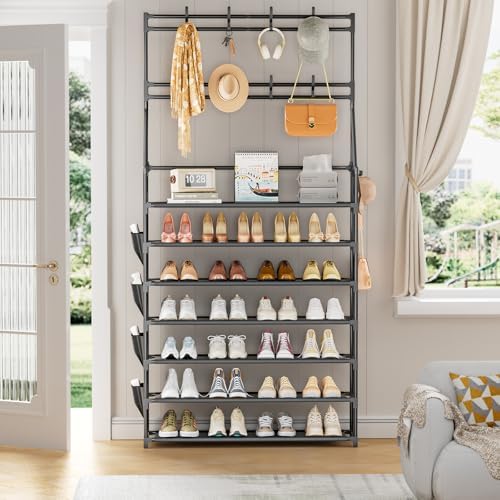 OYREL Shoe Rack 7 Tier Sturdy Shoe Racks Organizer - Image 2