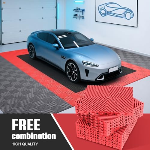 Jocoevol 12-Pcs Interlocking Tile, Non-Slip Heavy-Duty Polypropylene Splicing - Image 5